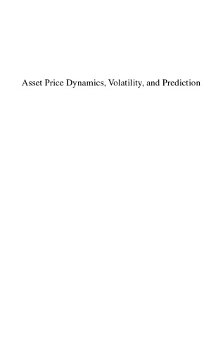 Asset Price Dynamics, Volatility, and Prediction