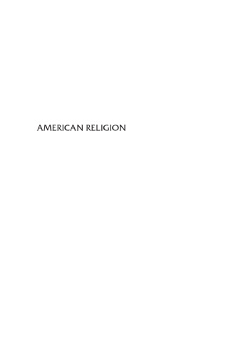 American Religion: Contemporary Trends
