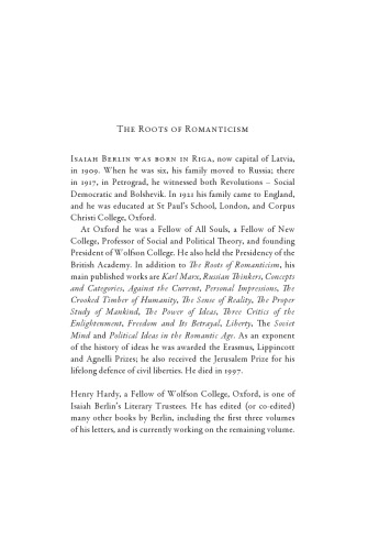 The Roots of Romanticism: Second Edition