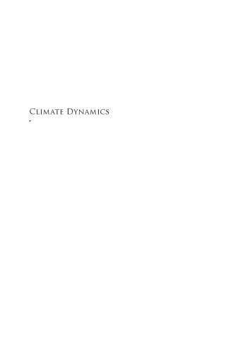 Climate Dynamics