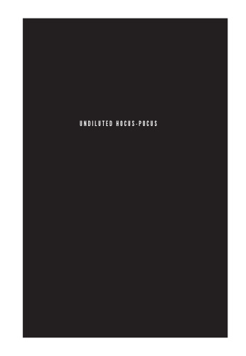 Undiluted Hocus-Pocus: The Autobiography of Martin Gardner