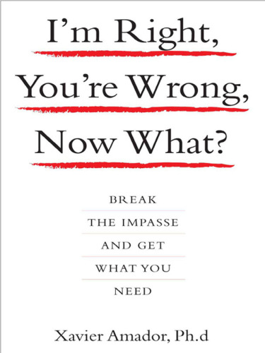 I'm Right, You're Wrong, Now What?