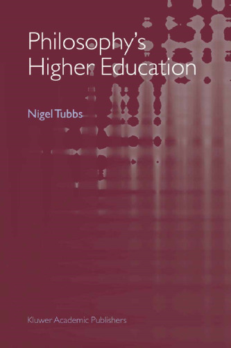Philosophy’s Higher Education