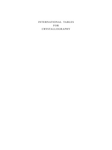 International Tables for Crystallography Volume A1: Symmetry relations between space groups