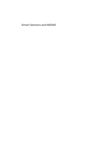 Smart Sensors and MEMS