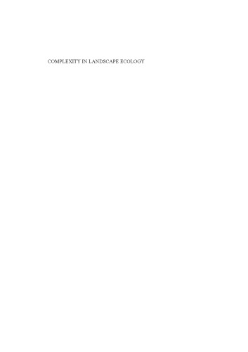 Complexity in Landscape Ecology