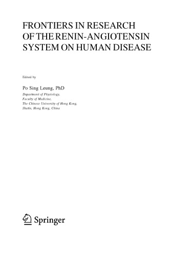 Frontiers in research of the renin-angiotensin system on human disease