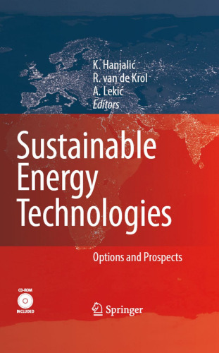 Sustainable Energy Technologies: Options and Prospects