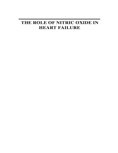 The Role of Nitric Oxide in Heart Failure