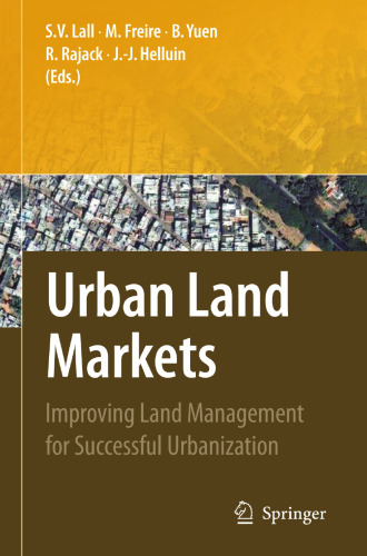 Urban Land Markets: Improving Land Management for Successful Urbanization
