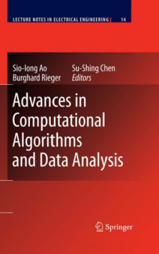 Advances in Computational Algorithms and Data Analysis