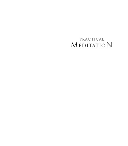 Practical meditation: spiritual yoga for the mind