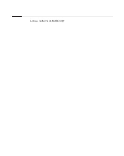 Clinical Pediatric Endocrinology, Fifth Edition
