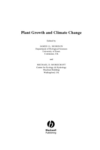Plant Growth and Climate Change