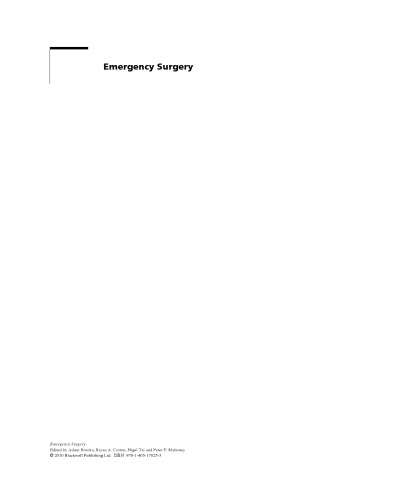 Emergency Surgery