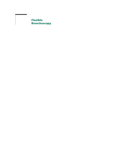 Flexible Bronchoscopy, Third Edition