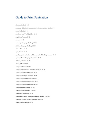 The encyclopedia of applied linguistics