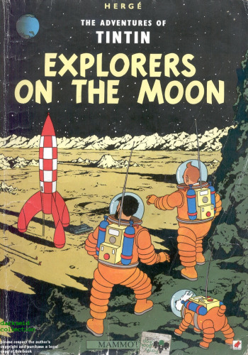 Explorers on the moon, Herge