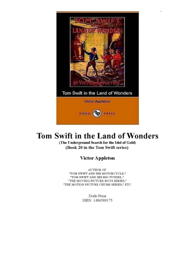 Tom Swift In The Land Of Wonders