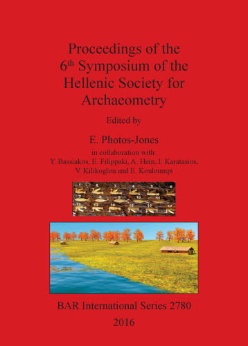 Proceedings of the 6th Symposium of the Hellenic Society for Archaeometry