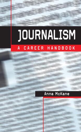 Journalism: A Career Handbook