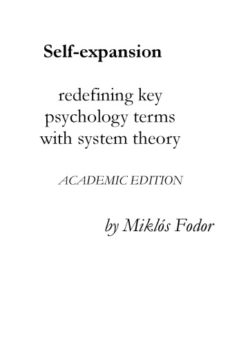 Self-Expansion - Academic Edition