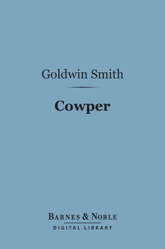 Cowper: English Men of Letters Series