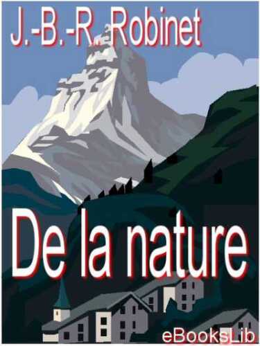 De la nature
