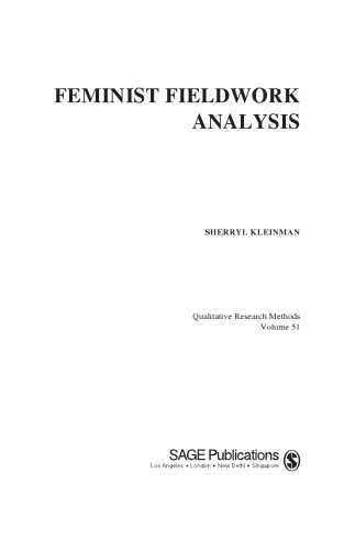 Feminist Fieldwork Analysis
