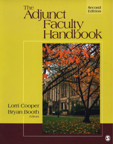 The Adjunct Faculty Handbook