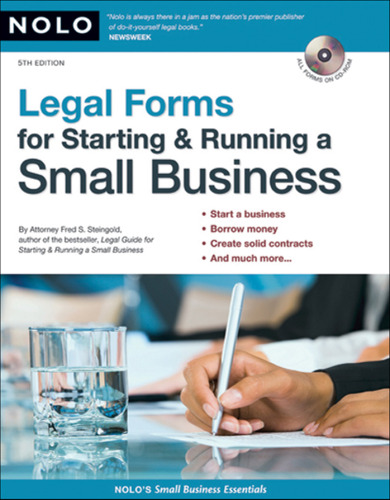 Legal Forms for Starting & Running a Small Business Fifth Edition