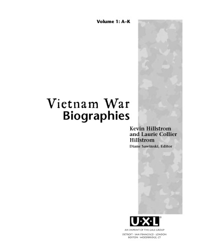 Gale encyclopedia of U.S. history. War