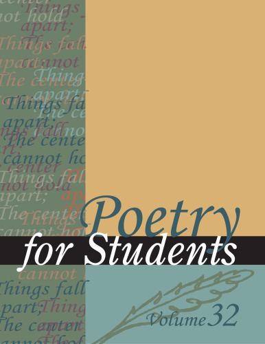 Poetry for Students. Vol. 32