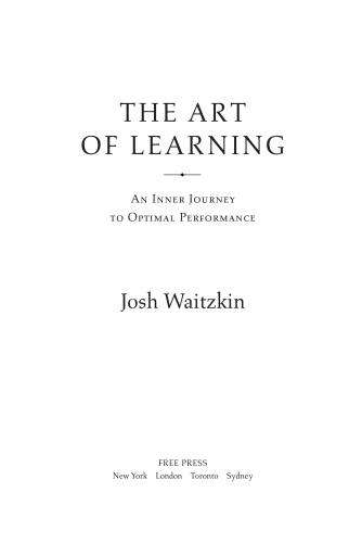 Art of Learning