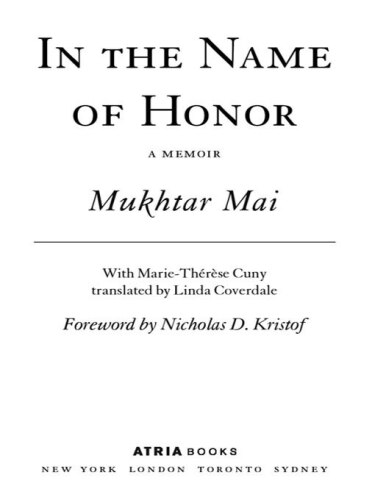 In the Name of Honor: A Memoir