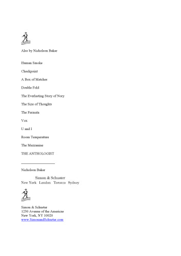 The Anthologist