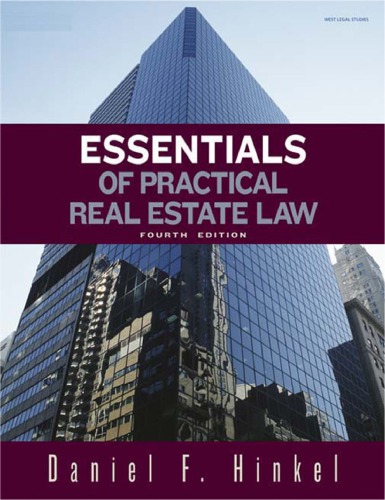 Essentials of practical real estate law