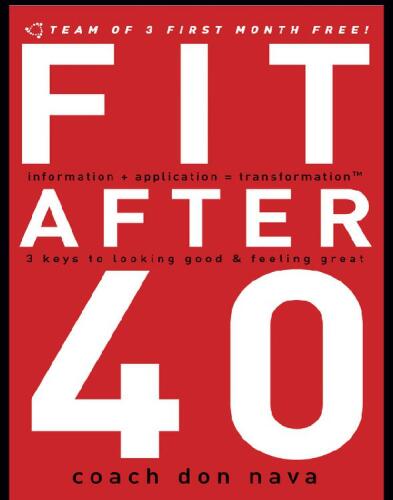 Fit After 40: 3 Keys to Looking Good and Feeling Great