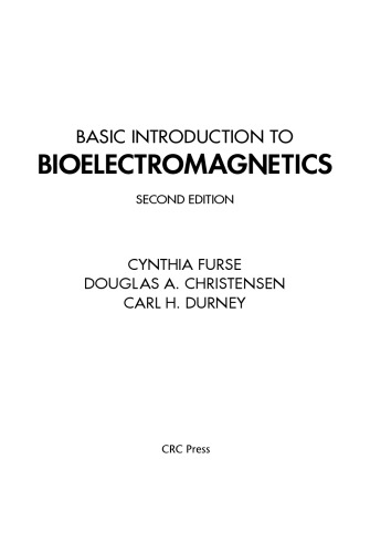 Basic Introduction to Bioelectromagnetics