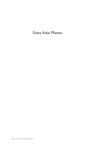 Extra-Solar Planets: The Detection, Formation, Evolution and Dynamics of Planetary Systems