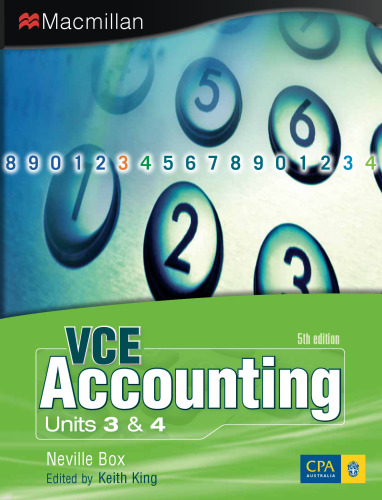VCE Accounting Units 3 & 4