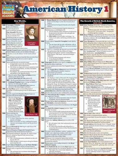 American History 1