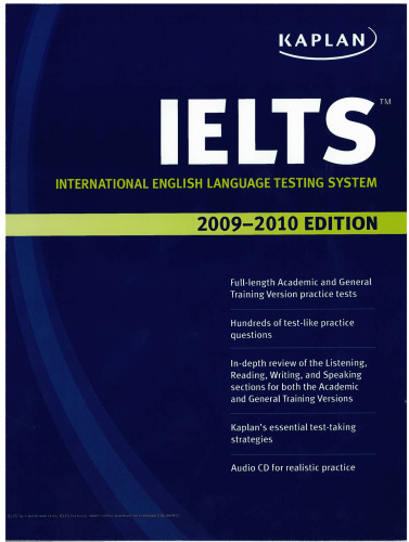 Kaplan IELTS 2009-2010 Edition