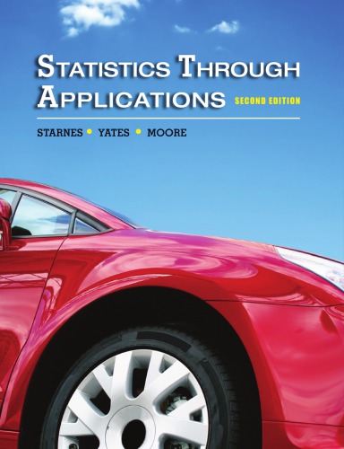 Statistics through applications