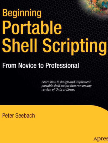 Beginning portable shell scripting: from novice to professional