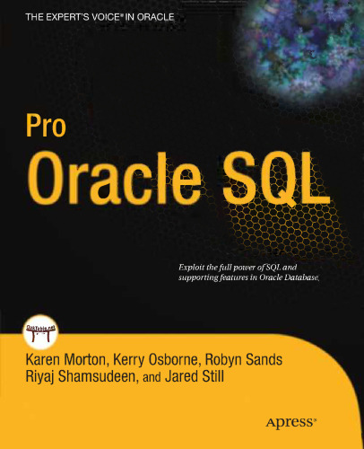 Pro Oracle SQL