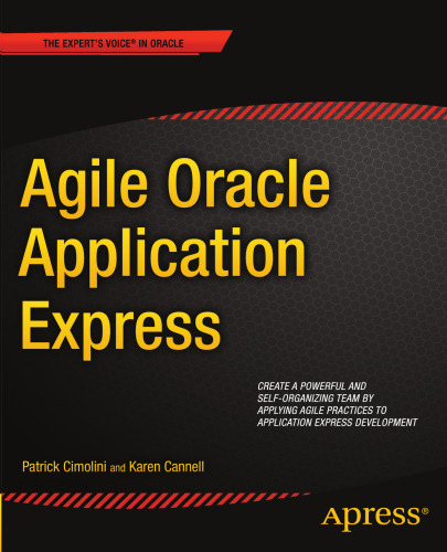 Agile Oracle application express