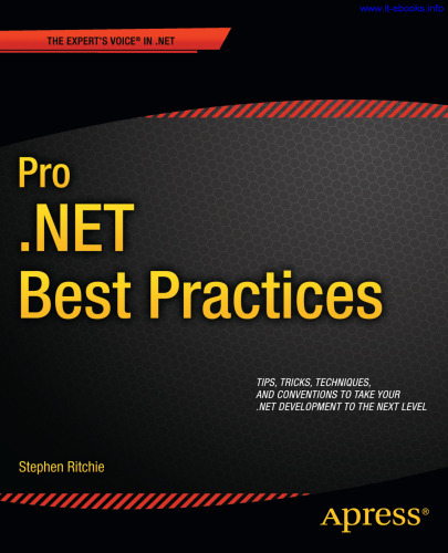 Pro .NET Best Practices