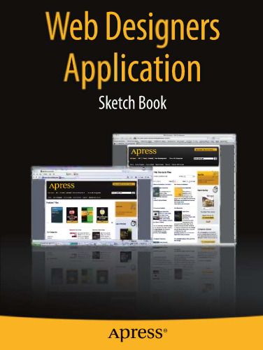 Web Designers Application Sketch Book