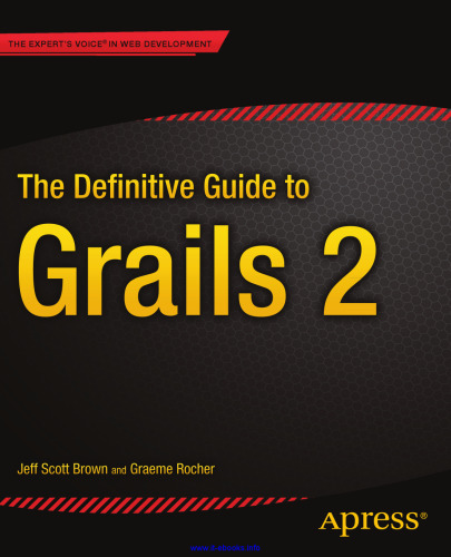 The Definitive Guide to Grails 2